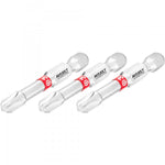 Hazet Long Phillips Bit PH3 3 Pack 1/4in Hex 2215NSLG-PH3/3