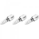 Hazet Pozi Bit PZ1 3 Pack 1/4in Hex 2216N-PZ1/3