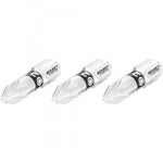 Hazet Pozi Bit PZ2 3 Pack 1/4in Hex 2216N-PZ2/3