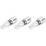 Hazet Pozi Bit PZ3 3 Pack 1/4in Hex 2216N-PZ3/3