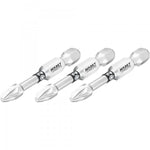 Hazet Long Pozi Bit PZ2 3 Pack 1/4in Hex 2216NSLG-PZ2/3