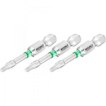Hazet Long Torx Bit T10 3 Pack 1/4in Hex 2223NSLG-T10/3