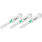 Hazet Long Torx Bit T15 3 Pack 1/4in Hex 2223NSLG-T15/3
