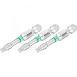 Hazet Long Torx Bit T20 3 Pack 1/4in Hex 2223NSLG-T20/3