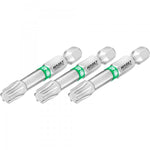 Hazet Long Torx Bit T40 3 Pack 1/4in Hex 2223NSLG-T40/3