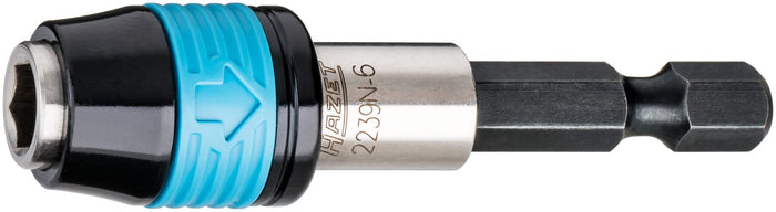 Hazet Adapter 2239N-6 Hexagon Solid 6.3mm (1/4in) Hexagon Hollow 6.3mm (1/4in)