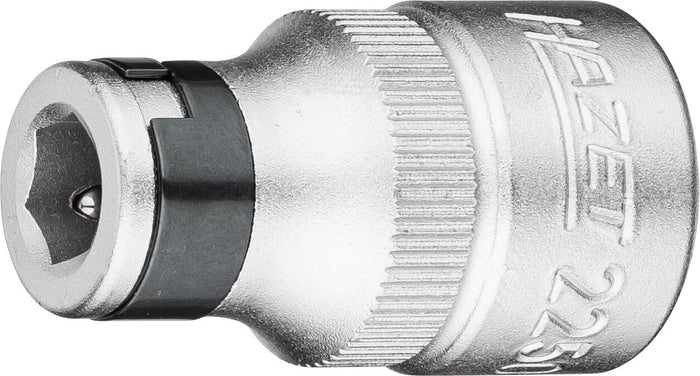 Hazet Adapter 2250-5 Square Hollow 12.5mm (1/2in) Hexagon Hollow 8mm (5/16in)