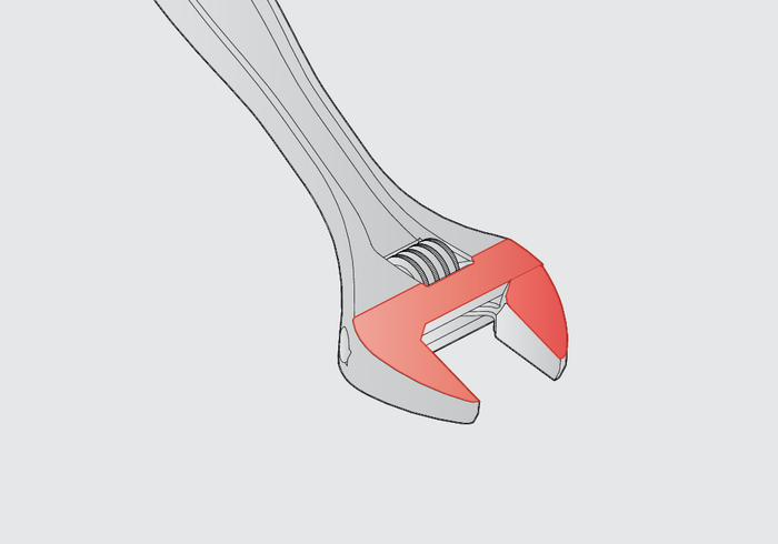 Unior 250/1 Adjustable Wrench 200mm