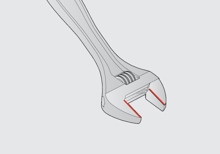 Unior 250/1 Adjustable Wrench 200mm