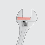 Unior 250/1 Adjustable Wrench 250mm
