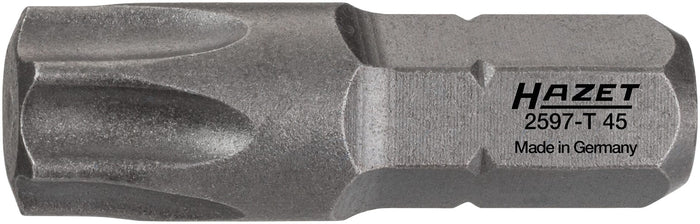 Hazet 1/4in Torx Bit 2597-T45 