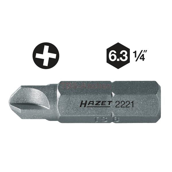 Hazet 2221-10 Bits 6.3-1/4