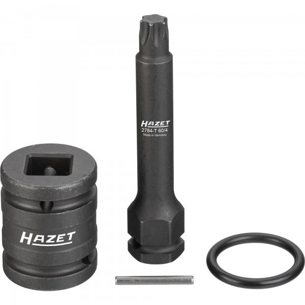 Hazet 4 Pce Brake Disc Torx Screwdriver Socket Set 2784-T60/4