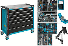Hazet 179NXXL-7/342 Tool Trolley Assistent 7 Drawer with Tool Assortment 342 Piece