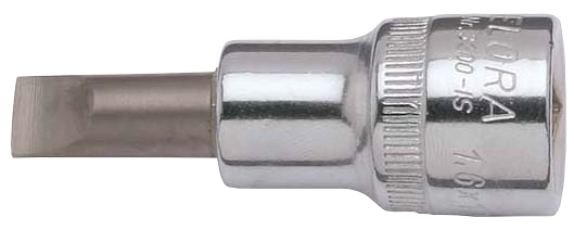 Elora Screwdriver Socket 1/2in plain slot 3200-IS 2.5x14