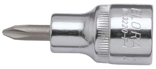 Elora Screwdriver Socket 1/2in cross slot 3220-PH3