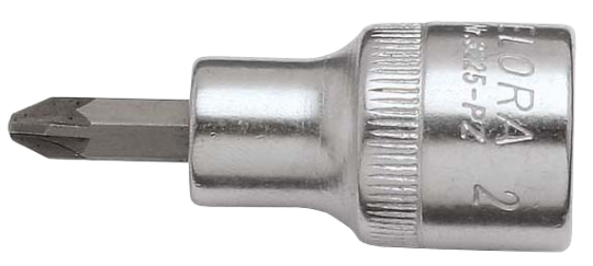 Elora Screwdriver Socket 1/2in supa-pozidriv 3225-PZ 3