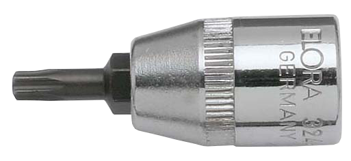 Elora Screwdriver Socket 3/8in TORX® 3244-TTX 45