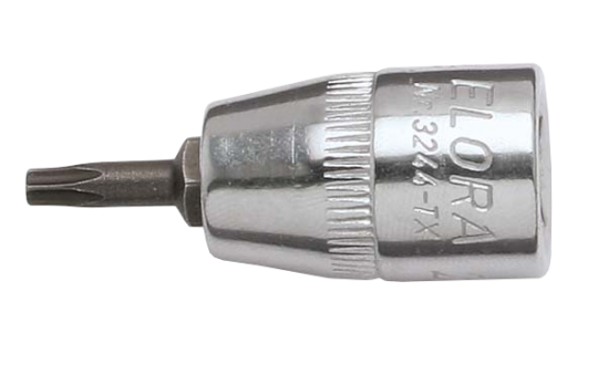 Elora Screwdriver Socket 3/8in TORX® 3244-TX 25