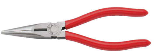 Elora Snipe Nose Plier with side cutter straight 370-160