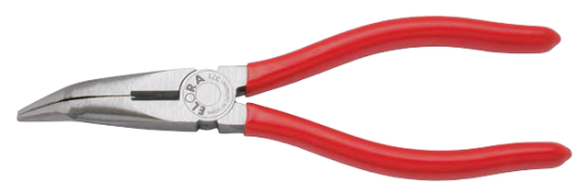Elora Snipe Nose Plier with side cutter 45®° bent 371-160