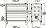 Hazet 179NXXL-7/342 Tool Trolley Assistent 7 Drawer with Tool Assortment 342 Piece