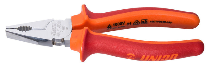 Unior 406/1VDEBI VDE Combination Pliers 220mm