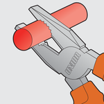 Unior 406/1VDEBI VDE Combination Pliers 220mm