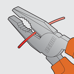 Unior 406/1VDEBI VDE Combination Pliers 220mm