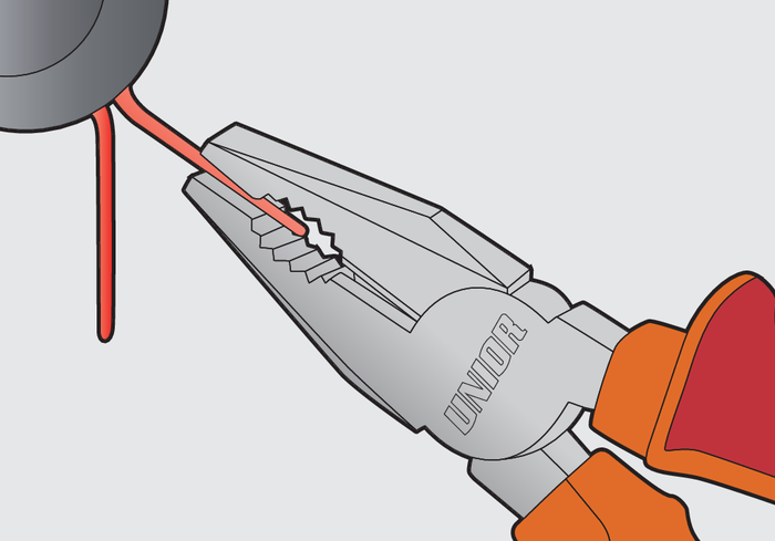 Unior 406/1VDEBI VDE Combination Pliers 220mm