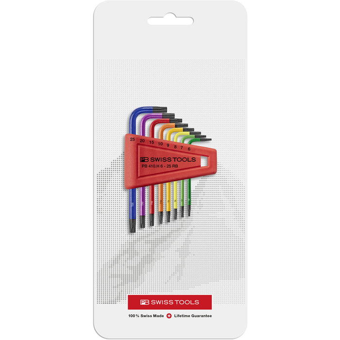 PB Swiss 8 Pce Torx RainBow Keys L-Wrenches