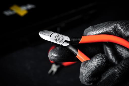 Elora Electronic Side Cutter without Bevel Edge 436
