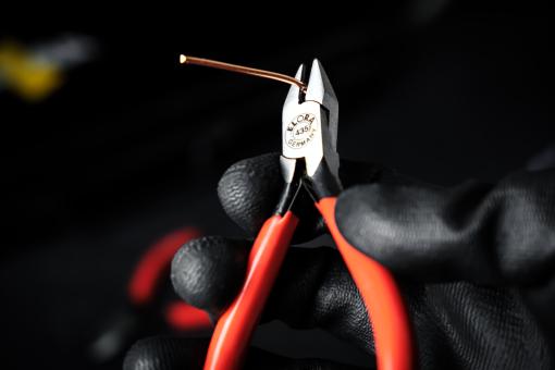 Elora Electronic Side Cutter without Bevel Edge 436