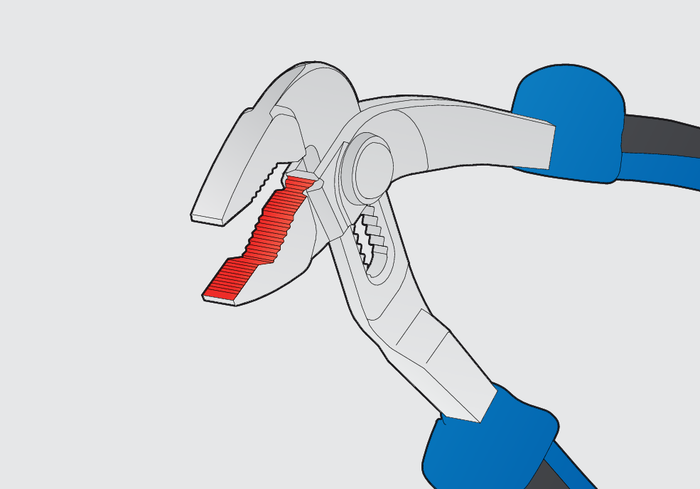 Unior 447/1HPP Waterpump Pliers 240mm