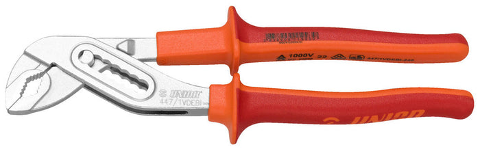 Unior 447/1VDEBI VDE Insulated Waterpump Box Joint Pliers 240