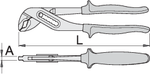 Unior 447/1VDEBI VDE Insulated Waterpump Box Joint Pliers 240