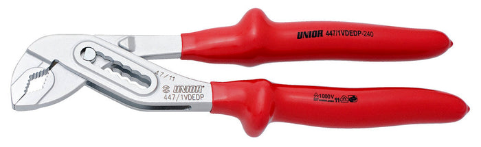 Unior 447/1VDEDP Waterpump Box Joint Pliers 240mm