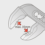 Unior 447/1VDEDP Waterpump Box Joint Pliers 240mm