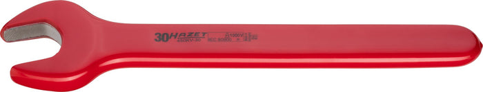 Hazet Single Open-End Wrench VDE 450KV-30 Outside Hexagon Profile 30mm