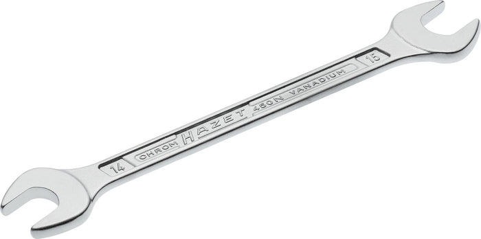 Hazet Double Open-End Wrench 14 x 15mm 450N-14X15 