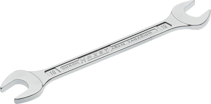 Hazet Double Open-End Wrench 18 x 19mm 450N-18X19 