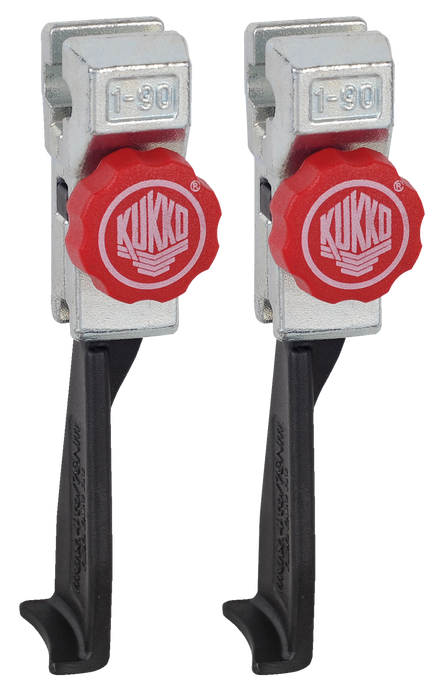 Kukko Narrow Quickly Adjustable Pulling Hooks (pair)