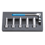 Mueller 456 550/6 Brake Hex Bit Kit (6, 7, 8, 9, 11 mm)