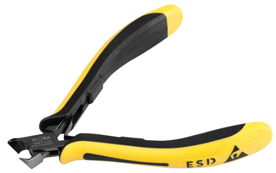 Elora Electronic Oblique Cutter ESD with fine bevel 4580-F E 2K