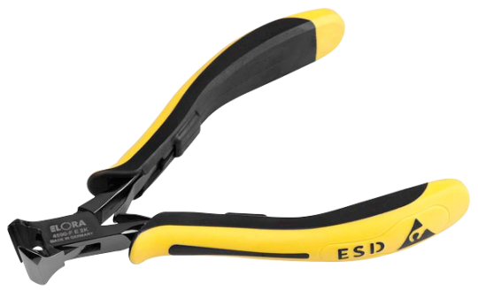 Elora Electronic Oblique Cutter ESD with fine bevel 4590-F E 2K