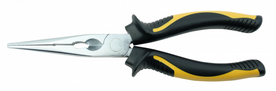 Elora Snipe Nose Plier with side cutter straight pattern with 2C-Handles 470-BI 200