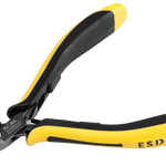 Elora Electronic Flat Nose Plier ESD with knurled gripping surface 4710-MH E 2K