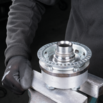 Kukko 2-Arm Bearing Puller with Side Clamp & Adapter 204-V