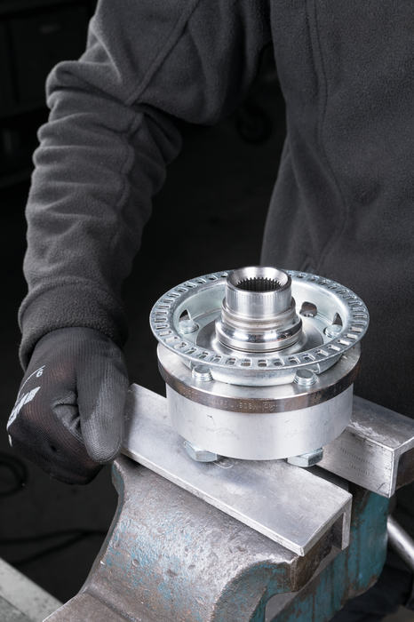 Kukko 2-Arm Bearing Puller with Side Clamp & Adapter 204-V