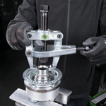 Kukko 2-Arm Bearing Puller with Side Clamp & Adapter 204-V